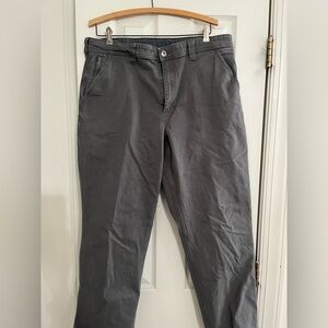 Duluth Trading Co Gray Chinos